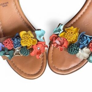 Floral Embellished Sandals